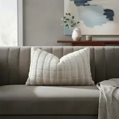 MAP DESIGN HOME - Funda de Cojin Alma Beige 50x30cm