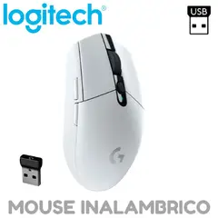 LOGITECH - MOUSE G305 LIGTHSPEED INALAMBRICO BLANCO