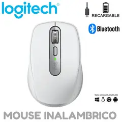 LOGITECH - MOUSE MX ANYWHERE 3S BLUETOOTH e INALAMBRICO 8K USB-C GRIS