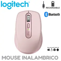 LOGITECH - MOUSE MX ANYWHERE 3S BLUETOOTHINALAMBRICO 8K USB-C ROSADO