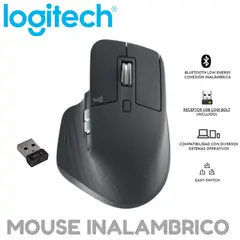 LOGITECH - MOUSE MX MASTER 3S INALAMBRICO y BLUETOOTH 8K USB-C GRAPHITE