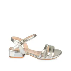Piazza - Sandalia Dorsay Casual MADIS-2503 Plata Kids