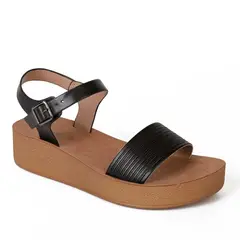 STHEF - SANDALIA MUJER CASUAL NEGRO 8021