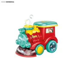 GENERICO - Juguete Tren Eléctrico Divertido con Luces y Burbuja