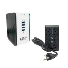 CDP - ESTABILIZADOR R2CU-AVR1008I 1000VA/720W 8 SALIDAS 4 PORT USB