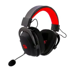 REDRAGON - Audifono ZEUS PRO RGB H510-WL Wireless Black C Microfono.