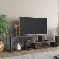 TU MESITA - Mesa de TV Funcional Max color Marrón