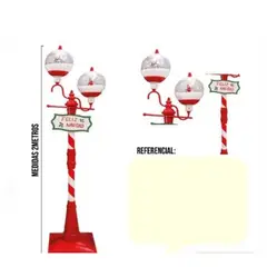 GENERICO - FAROL NAVIDEÑO DE 2 metros DE CALIDAD A1