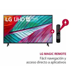LG - Televisor LED 75 UHD 4K ThinQ AI 75UR8750
