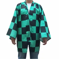 GENERICO - Capa Haori De Tanjiro De Demon Slayer Para Niños Variado