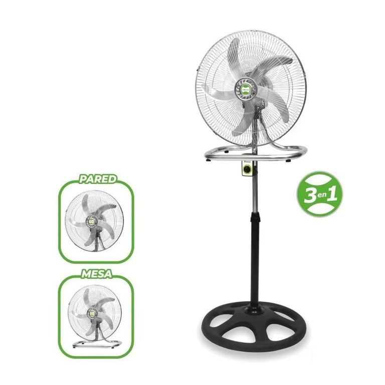Ventilador Pedestal 3 en 1 de 18 " 200W BK-8219VING