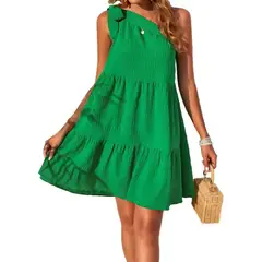 BLWOENS - Vestido de verano Mujer - Verde