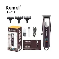 KEMEI - - Cortadora de cabello inalámbrica profesional KM-PG233