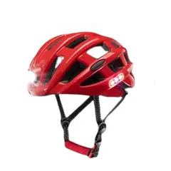 ROCKBROS - Casco Ciclismo con Luces - Rojo
