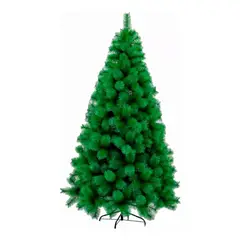 GENERICO - ARBOL PINO NAVIDEÑO VERDE COPOSO RAMA POR RAMA 240 CM