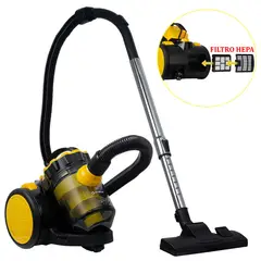 IMACO - Aspiradora de Arrastre IA1522 Filtro Hepa 1000W