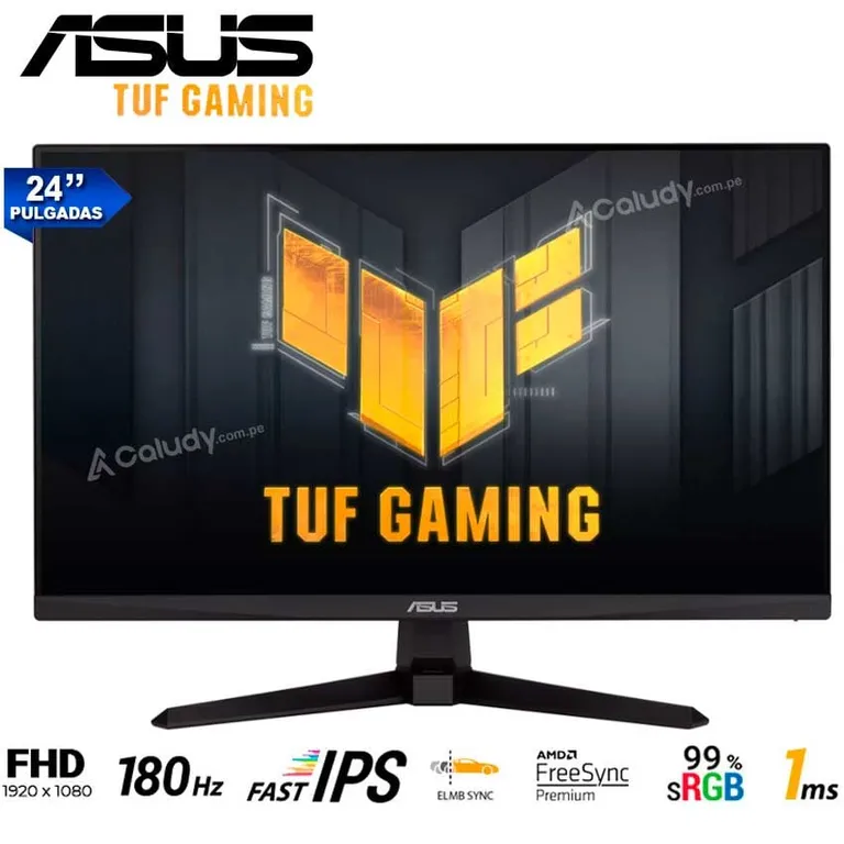 Monitor TUF Gaming VG249Q3A 238 FAST IPS FHD 180Hz 1ms FreSync