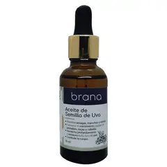 BRANA - Aceite Vegetal de Semilla de Uva x 30 ml -