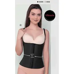 SILHOUETTE - Faja Chaleco Corselette con tirantes y senos libres