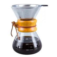 GENERICO - Tipo Chemex de 400ml+ filtro de acero