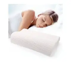 GENERICO - ALMOHADA MEMORY PILLOW DE LATEX NATURAL ERGONOMICAS.