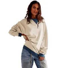 BLWOENS - Polerón Mujer - Beige