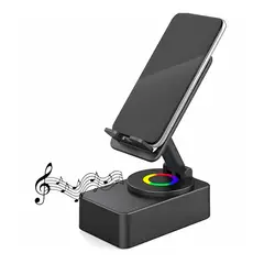 GENERICO - Soporte para Celular con Bocina Bluetooth