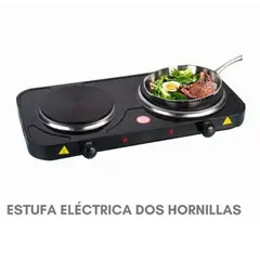 GENERICO - Cocina eléctrica dos hornillas