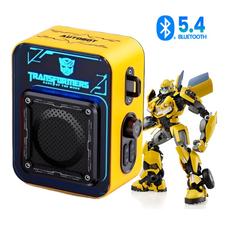 Altavoces Transformes Parlante con Luces RGB Portatil Bluetooth TF-Y02.