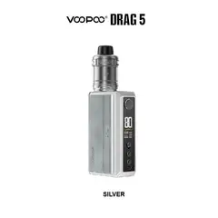 VOOPOO - Drag 5 Kit 177W 5,5 ML Uforce-X Tank - Diseño: SILVER