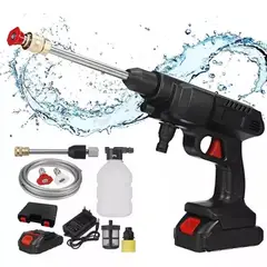 GENERICO - Pistola Hidrolavadora Inalambrica Lavar Presión Para Autos