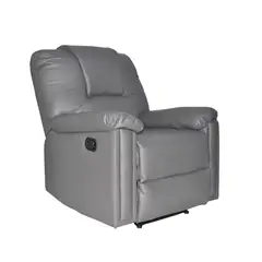 BONNO - Sofa Relax King Reclinable Gris