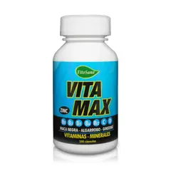 FITOSANA - VitaMax 100 Cápsulas - Vitaminas B C D y Zinc