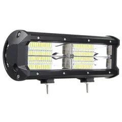 GENERICO - Barra Led Con Espejo Blanco 144w 24cm 12 a 24v