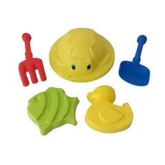 GENERICO - Set de Playa - Modelo Tortuga - 5 Piezas