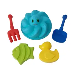 GENERICO - Set de Playa - Modelo Pulpo - 5 Piezas