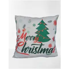 GENERICO - FUNDA PARA COJIN ARBOL 40X40 NAVIDAD - UNIDAD