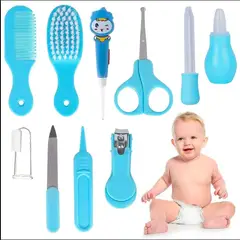 GENERICO - Set Baby Care Higiene para Bebes Cortauñas 10 Pcs