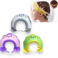 GENERICO - Gorro para bebe protector de baño FOCA ROSADO