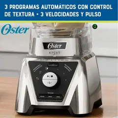 OSTER - Licuadora Xpert Series™ niquelada con control de textura BLST3B CPG