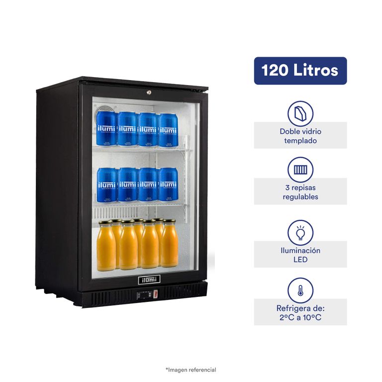 Visicooler estatico de 120L
