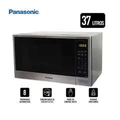 PANASONIC - Horno MicroOndas NN-SB646SRPK 37 Litros Inoxidable