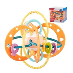 HUANGER - Mordedor Sonajero de Silicona Bola Sensorial Estimulacion