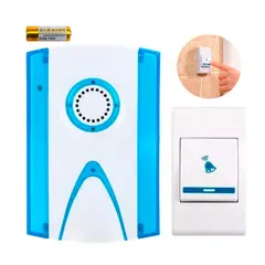 GENERICO - TIMBRE INALÁMBRICO 15 METROS CASA PUERTA MELODÍAS VARIABLES MODERNO