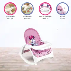 CUZKA - Silla Mecedora para Bebes «MINNIE MOUSE» PINK