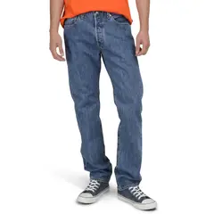LEVIS - Jeans Hombre 501 Original Fit Azul Medio