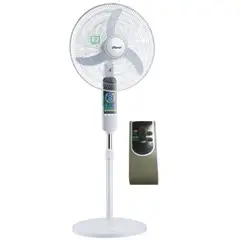 DIORE - Ventilador Digital Pedestal 3 Velocidades 65W Con control Remoto