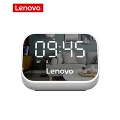 LENOVO - Reloj despertador con altavoz multifuncional TS13 blanco