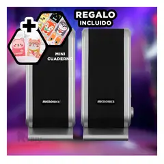RYBIU IMPORT - Bocina Bueno Micronics Killer Negro Y+Envoltorio de Regalo