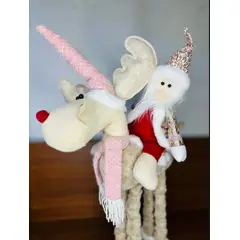 GENERICO - MUÑECO PATI LARGA RENO Y SANTA 72cm